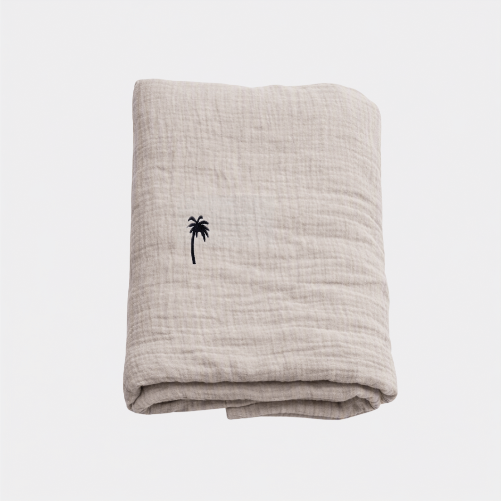 Cozy Cover 2.0 Greige PALM Zwart