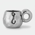 Afbeelding laden in Galerijviewer, Shine Cup, Silver, Stoneware