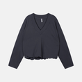Afbeelding laden in Galerijviewer, v-neck balloon sweater
