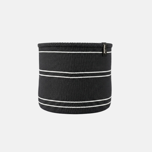 Mifuko Basket Black Stripes