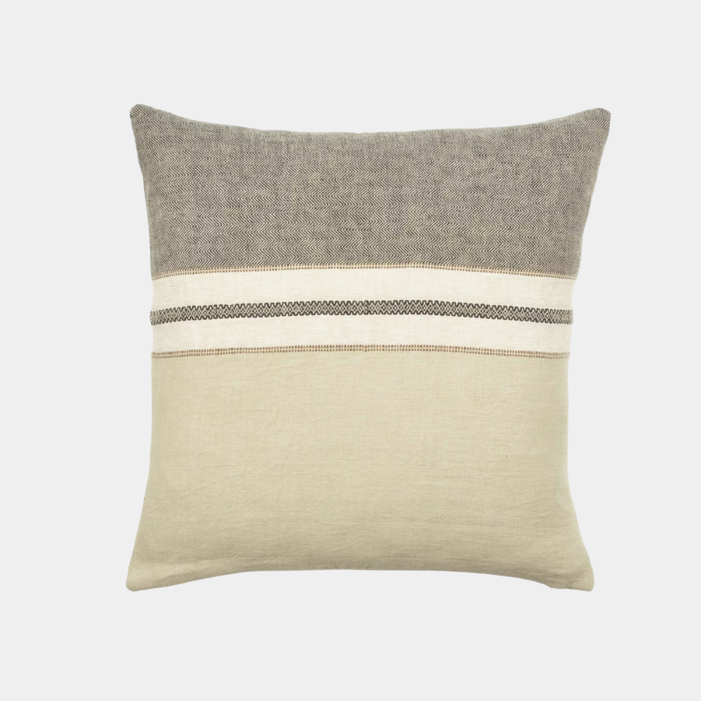 Kussenhoes Libeco Beeswax Stripe 50x50cm