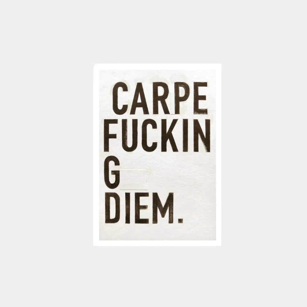 Postcard - carpe diem 