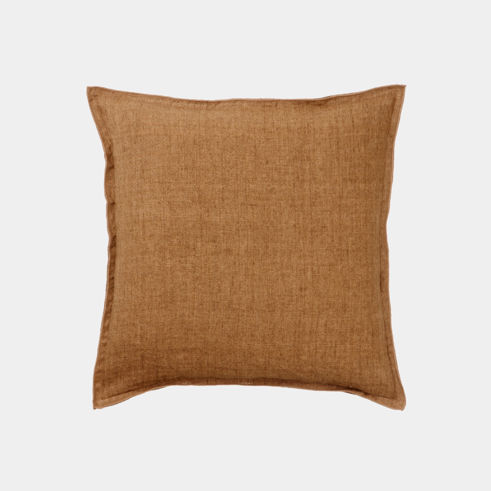 Kussenhoes Linnen Espresso 50x50 Cm