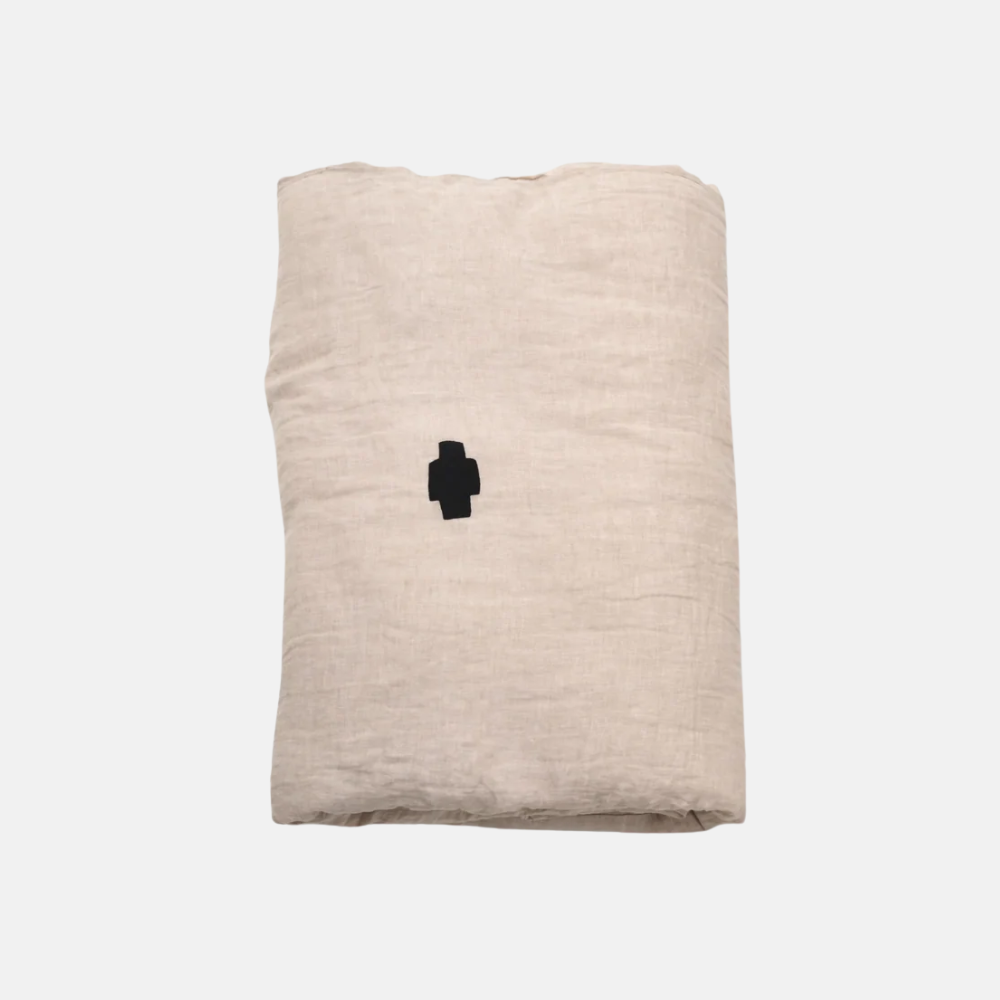 Cozy Cover Zand Cross Zwart