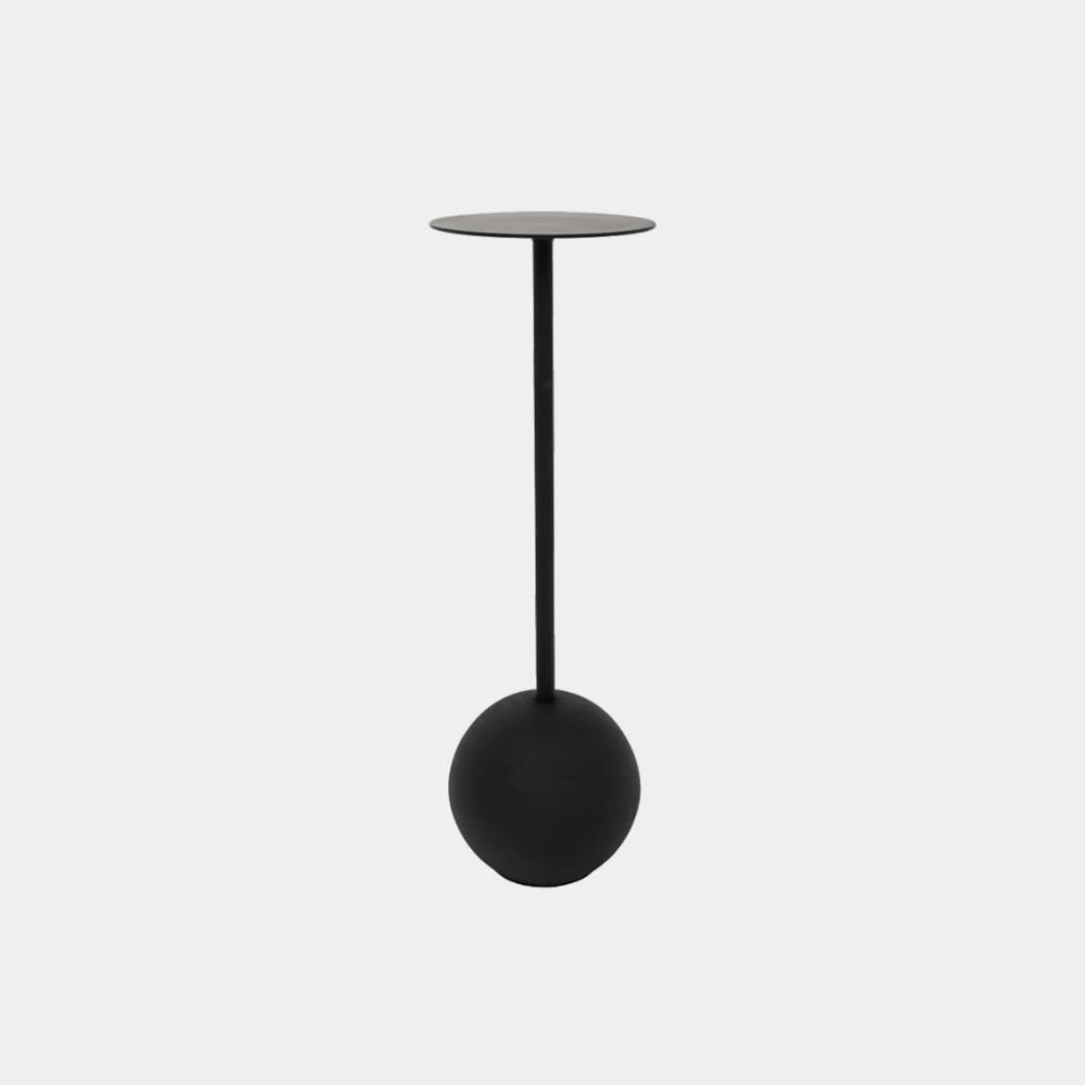 Bijzettafel M, Zwart