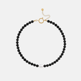 Load image into Gallery viewer, Ketting met gemstone en zoetwaterparel
