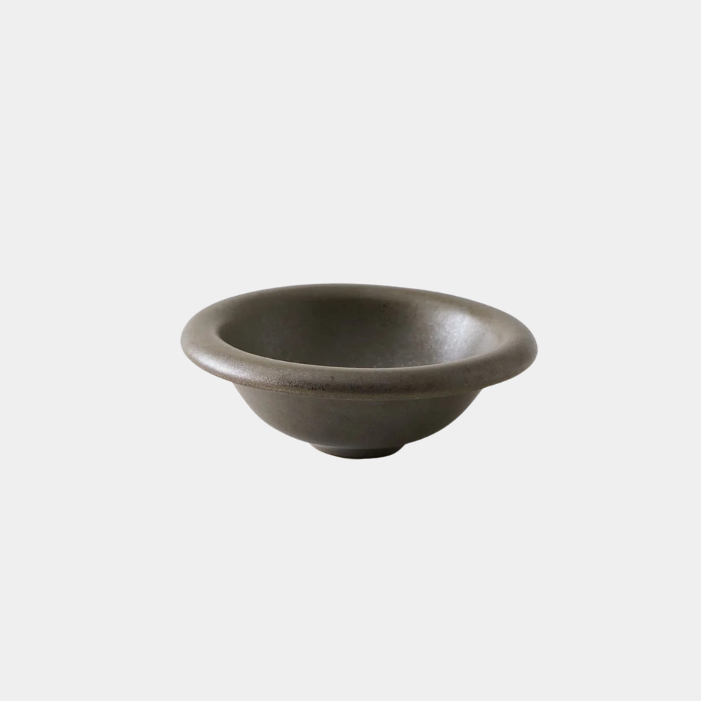 Elba Bowl XS Dark Green/Brown