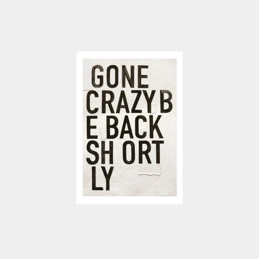 Postcard - Gone crazy