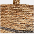 Load image into Gallery viewer, Wicker Bag - ALICE M STRIPE
