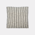 Load image into Gallery viewer, Kussenhoes Lines, Zwart/Off-White 50x50cm

