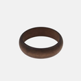 Afbeelding laden in Galerijviewer, Mat bruine houten bangle small
