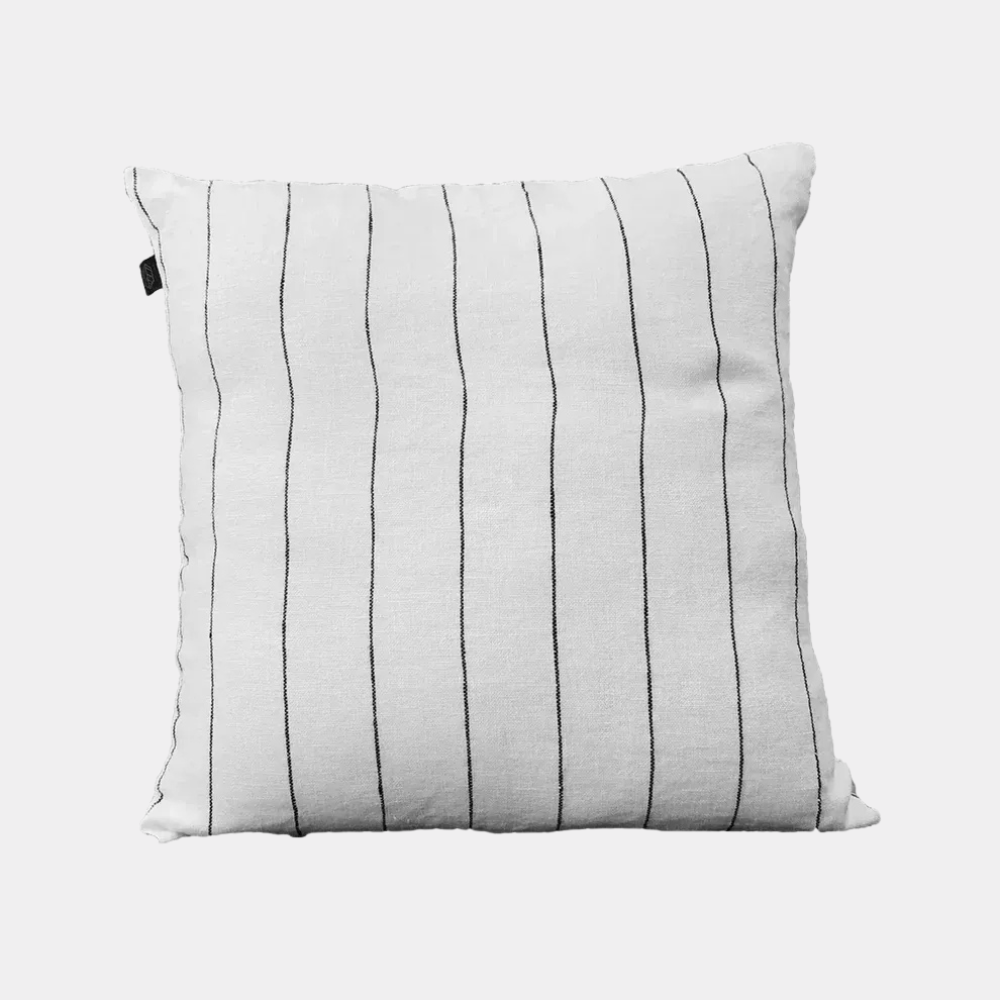 Kussenhoes Calvi Stripe White 45x45cm