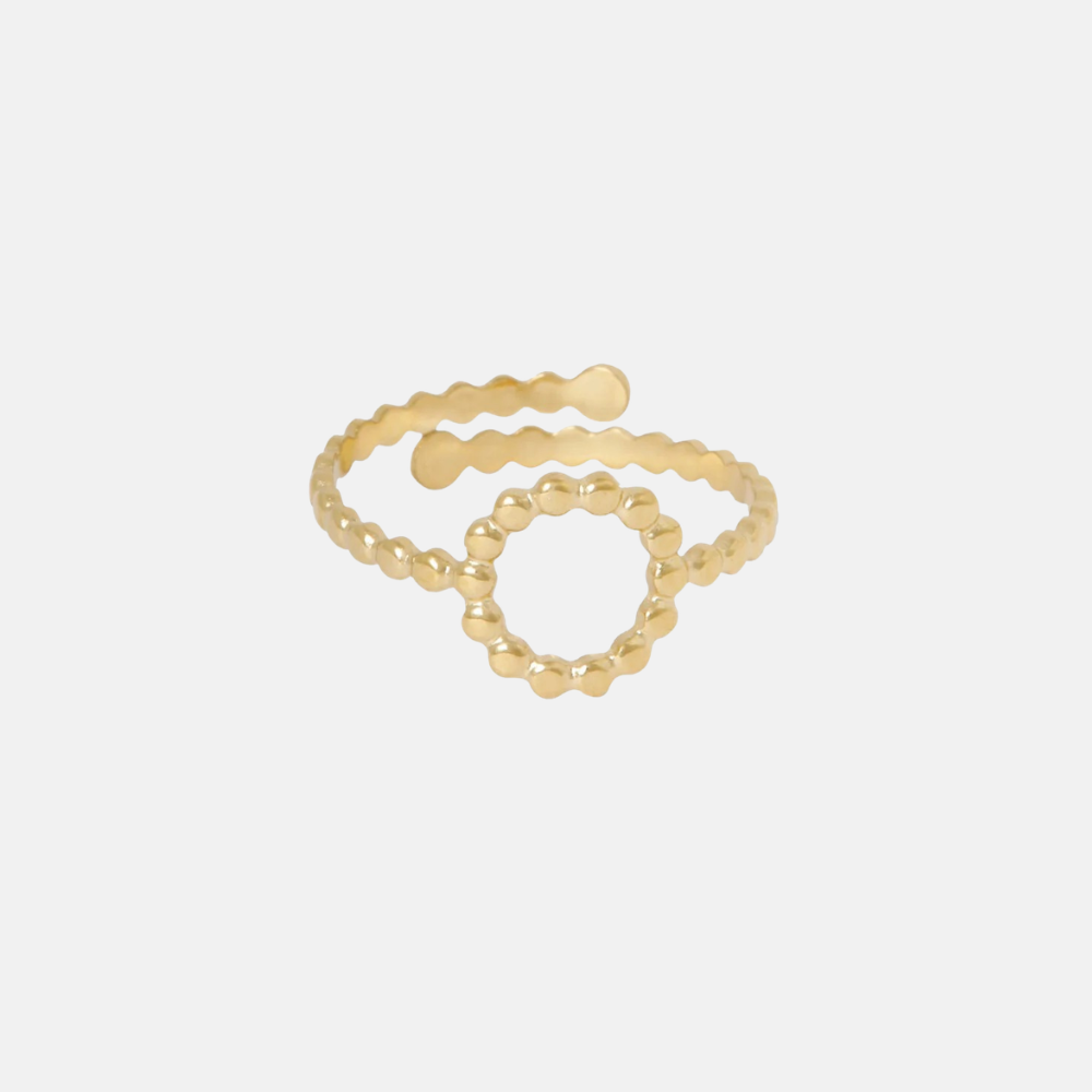 Ring small balls rond