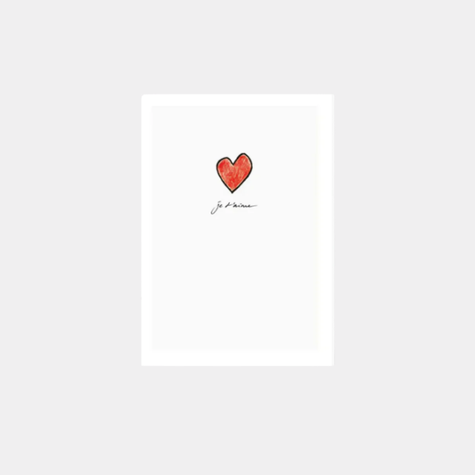 Postcard - Je t'aime