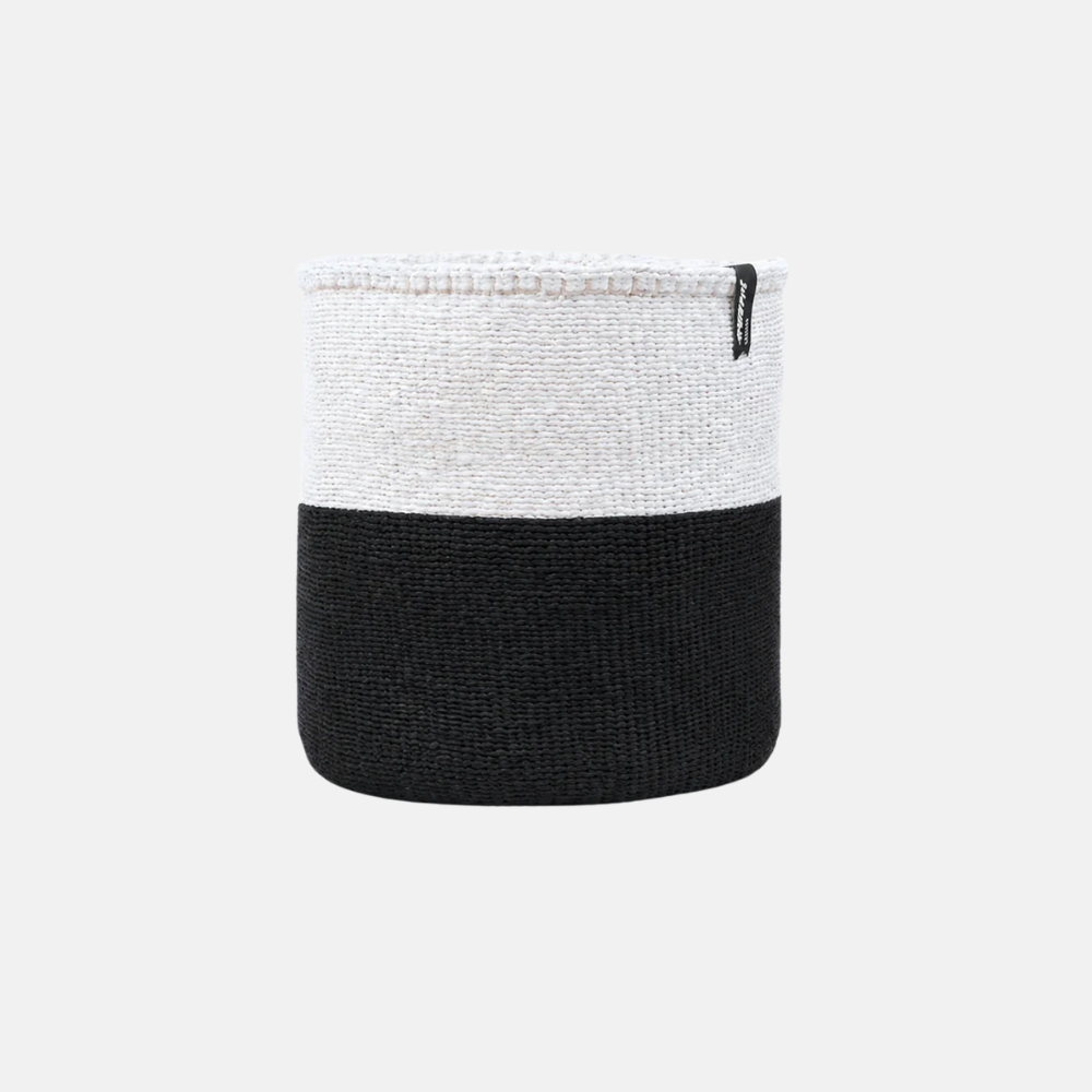 Mifuko Basket Black and White