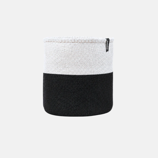 Mifuko Basket Black and White