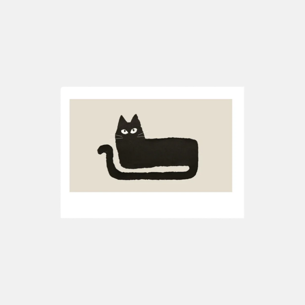 Postcard - Le chat