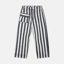 straight leg pants stripes