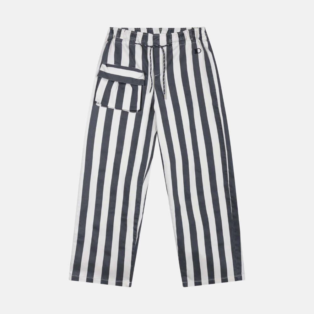 straight leg pants stripes
