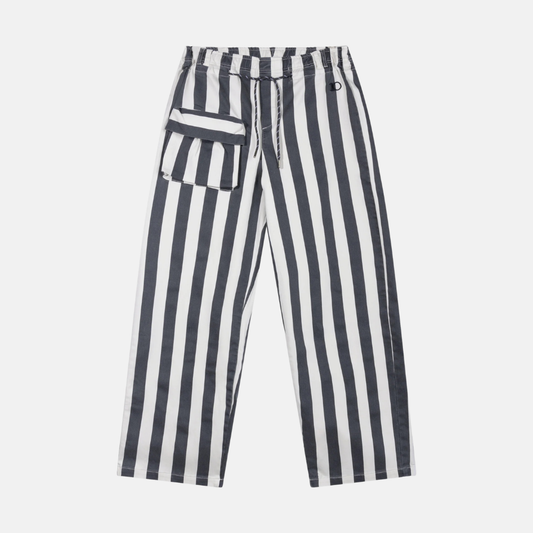 straight leg pants stripes