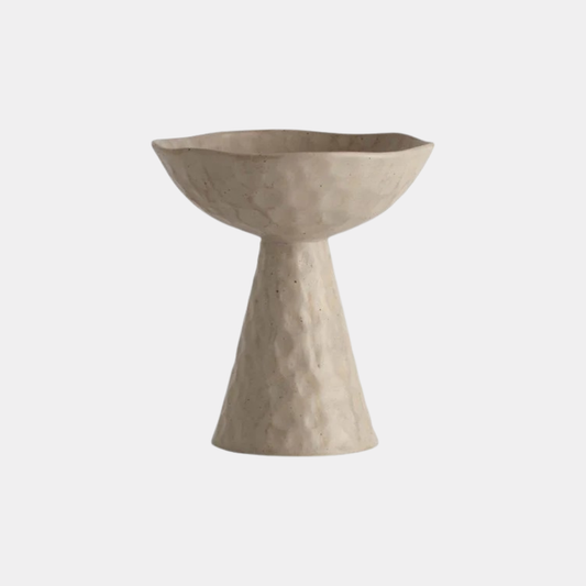 Schaal op voet CLAY | L