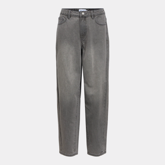 OBJMIU ZOE MW BARREL ANKLE JEANS NOOS