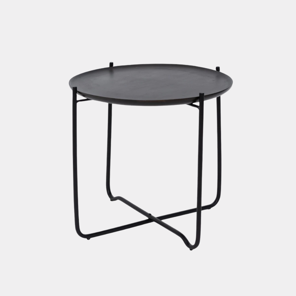 Salontafel met dienblad Fez, Shizu Zwart Klein