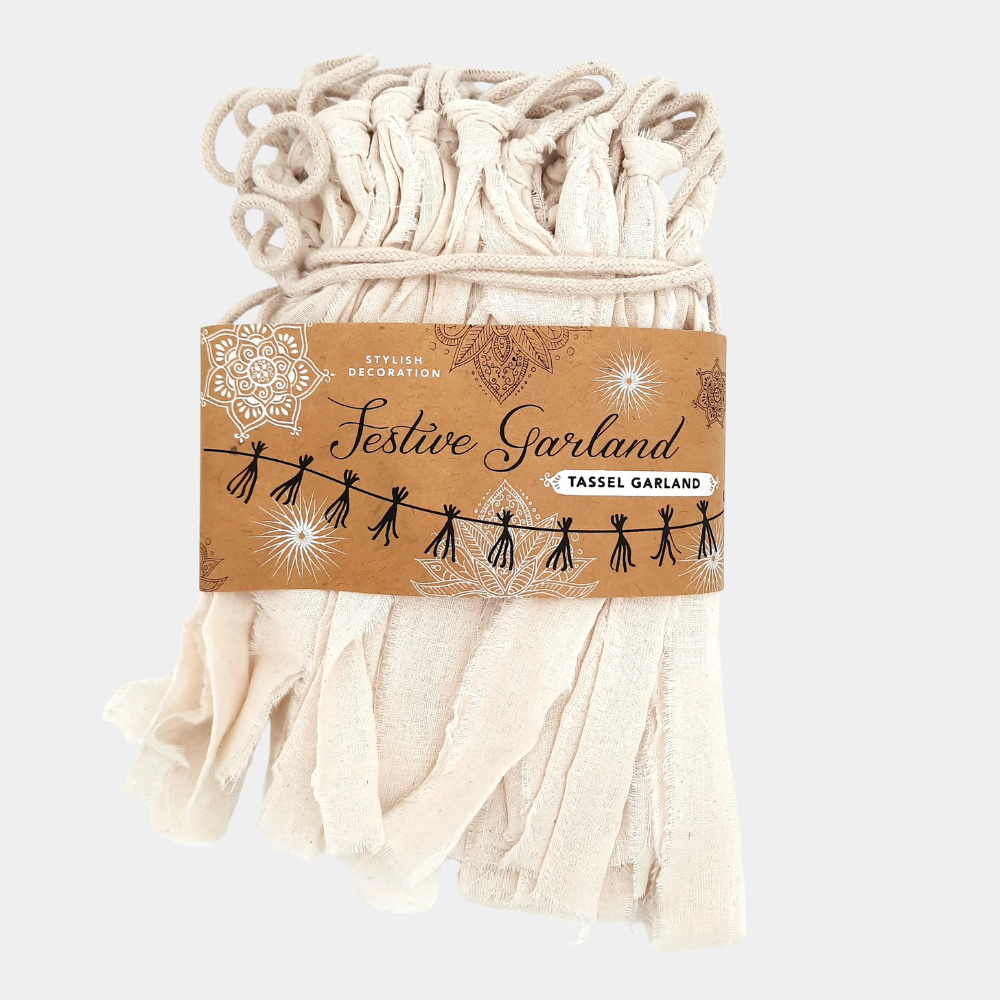 Tassel slinger | ecru