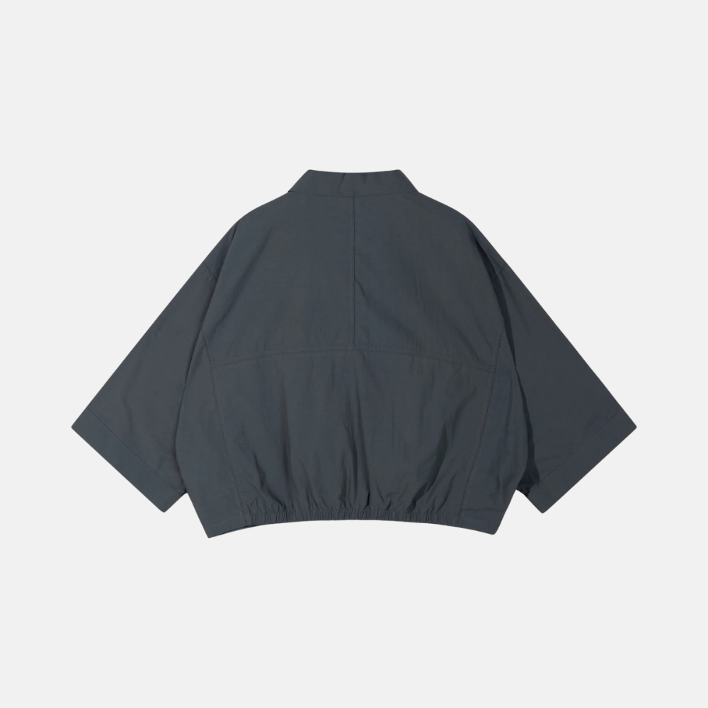 wide crinkle jacket