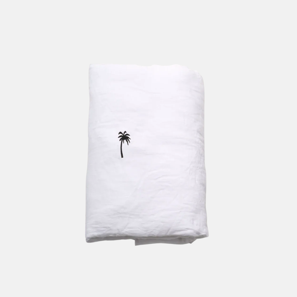 Cozy Cover Wit Palm Zwart