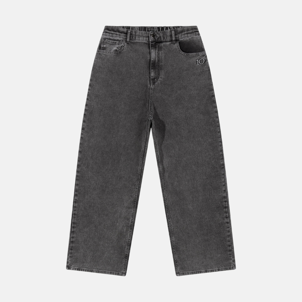wide pants jog denim