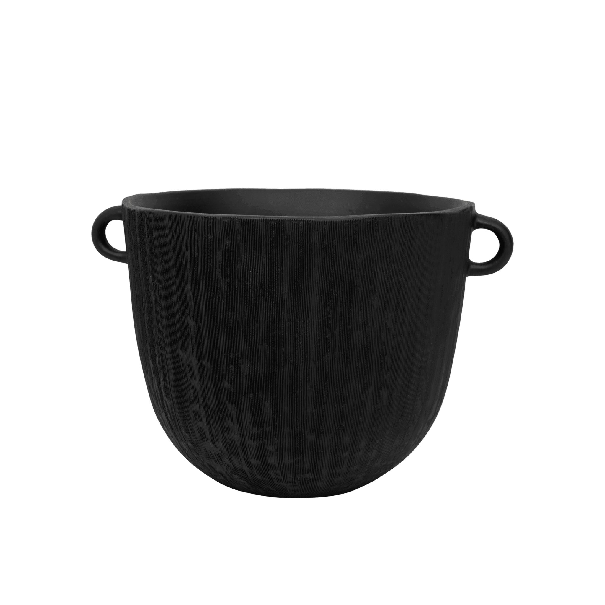 Decoratieve pot Confit Zwart
