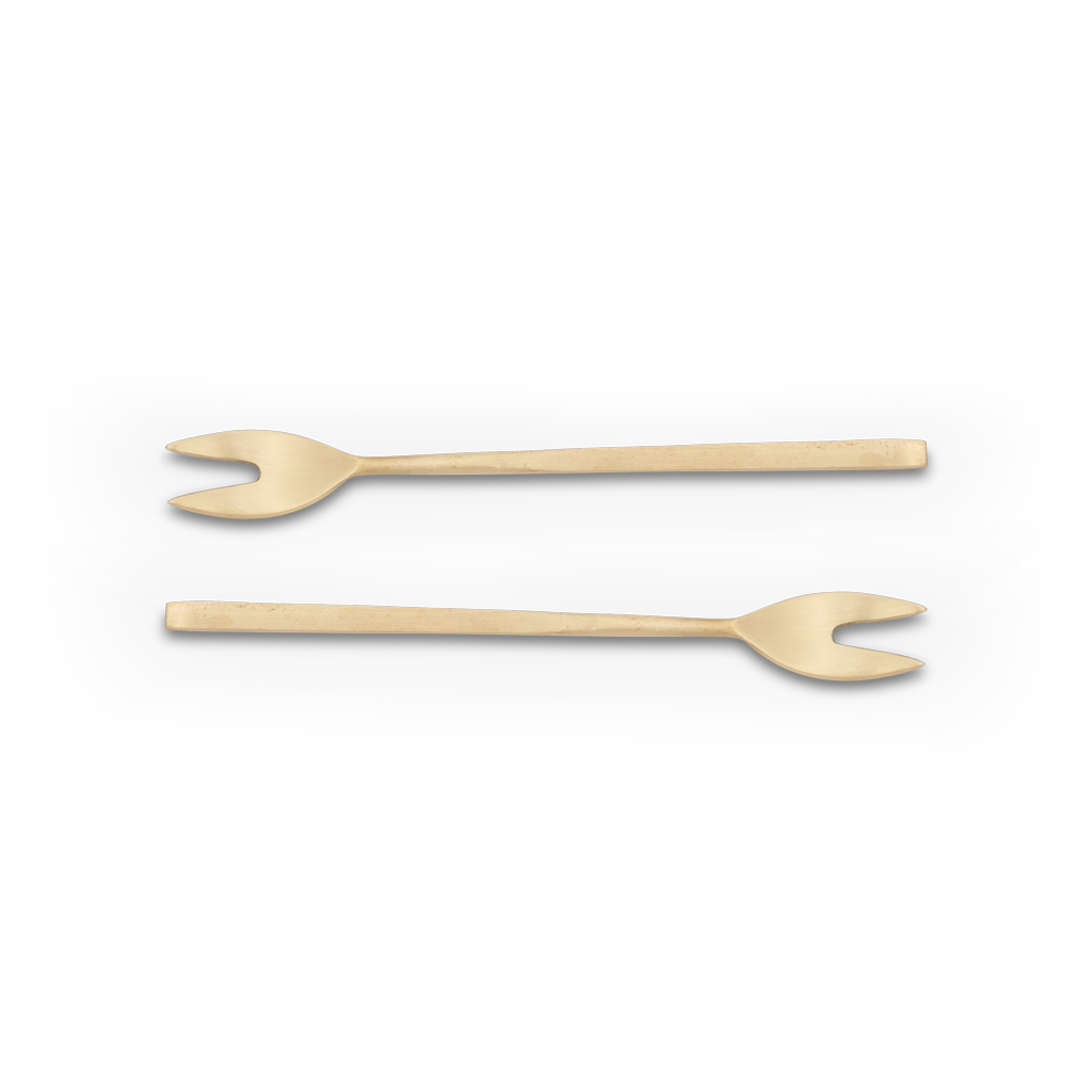 Vork Messing (set van 4)