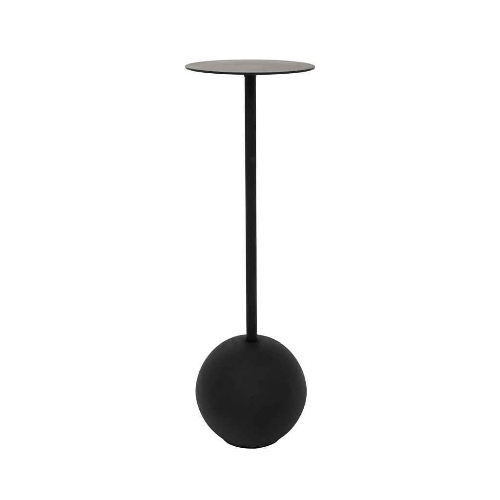 Bijzettafel M, Zwart