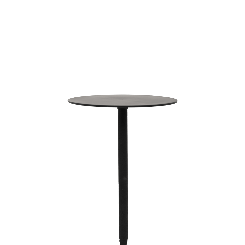 Bijzettafel M, Zwart