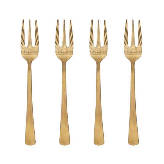 Vork Goud - Set van 4 in cadeauverpakking
