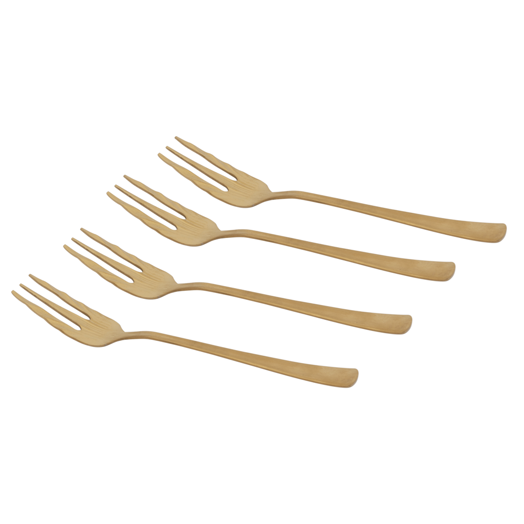 Vork Goud - Set van 4 in cadeauverpakking