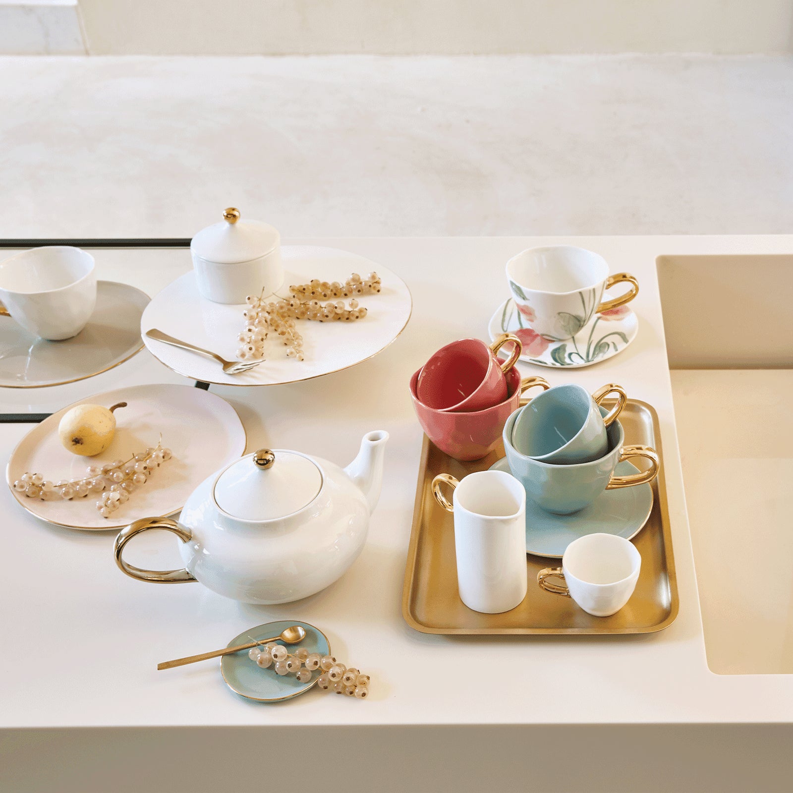 Vork Goud - Set van 4 in cadeauverpakking