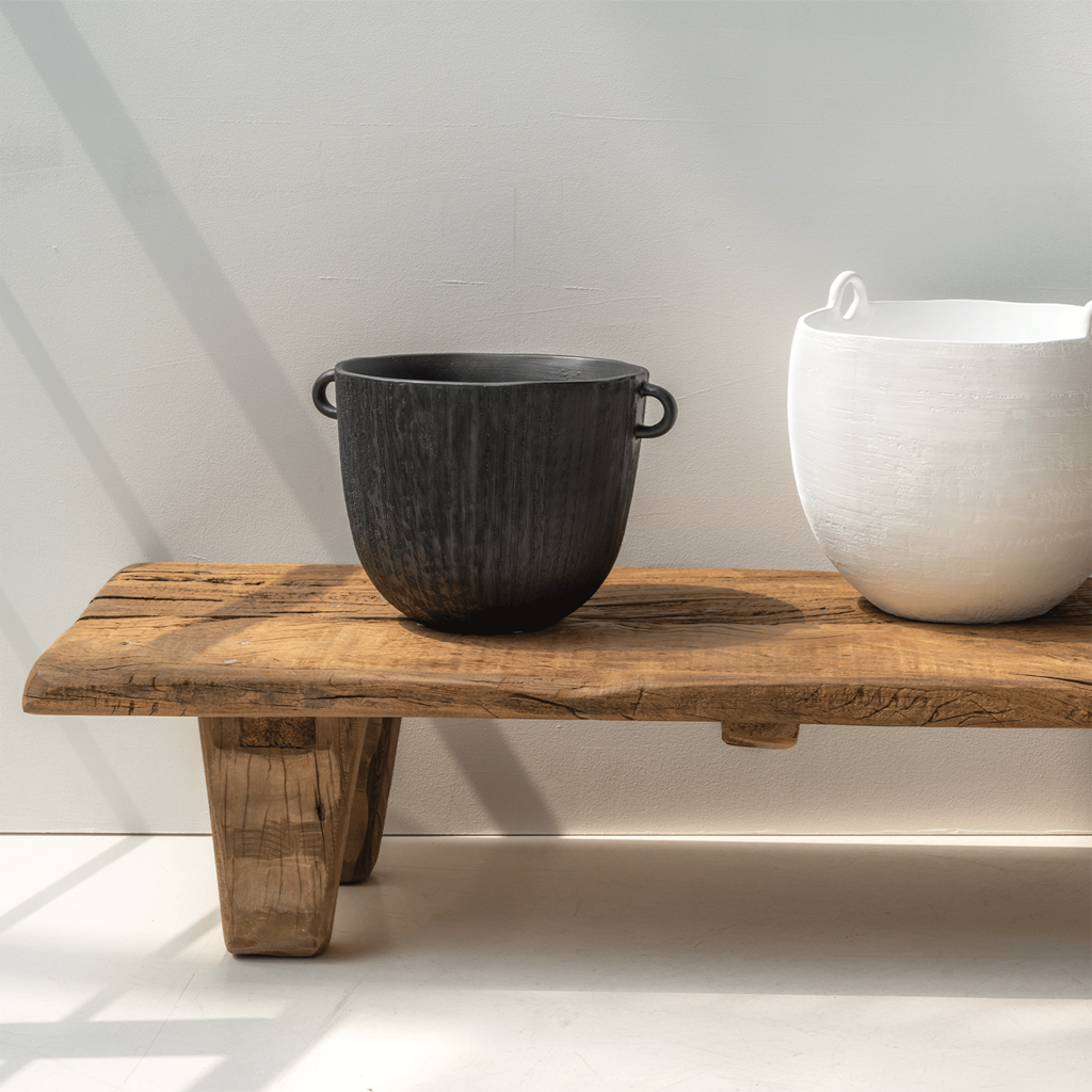 Decoratieve pot Confit Zwart