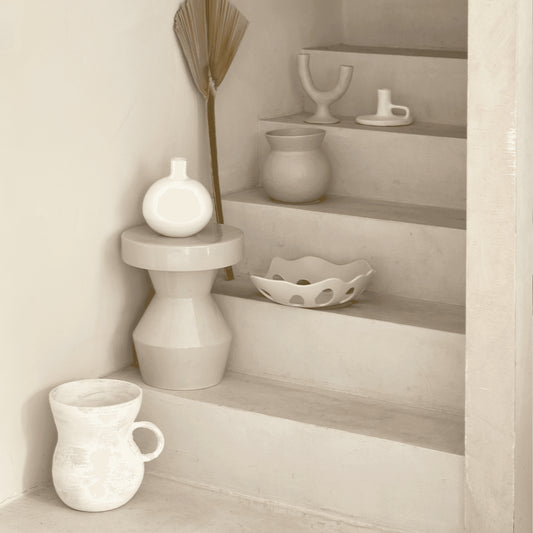 Bijzettafel Sculpturaal