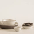 Afbeelding laden in Galerijviewer, Kom Ateljé Brown (set van 4)
