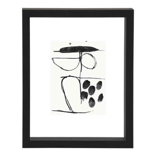 Fotolijst zwevend Minimalisme Zwart, S