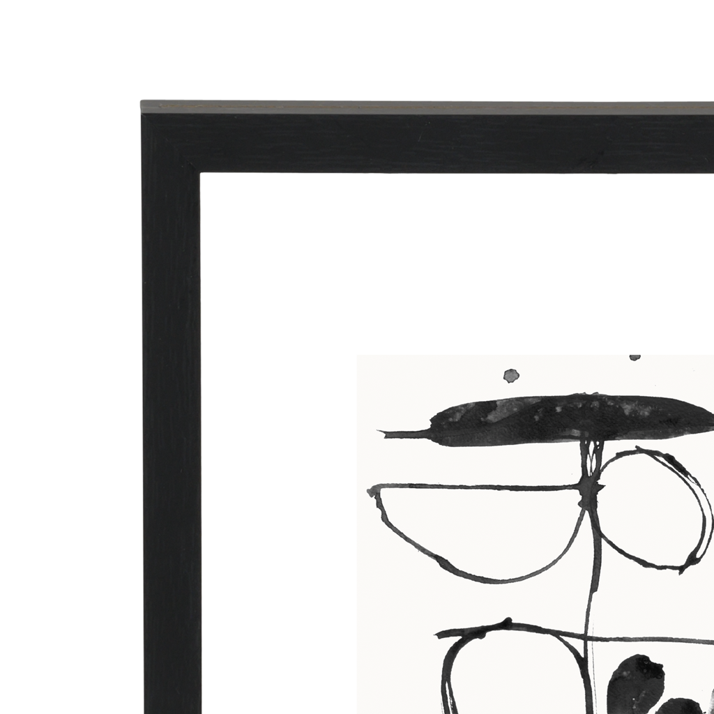 Fotolijst zwevend Minimalisme Zwart, S