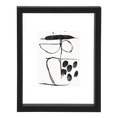 Afbeelding laden in Galerijviewer, Fotolijst zwevend Minimalisme Zwart, S
