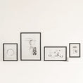 Afbeelding laden in Galerijviewer, Fotolijst zwevend Minimalisme Zwart, S
