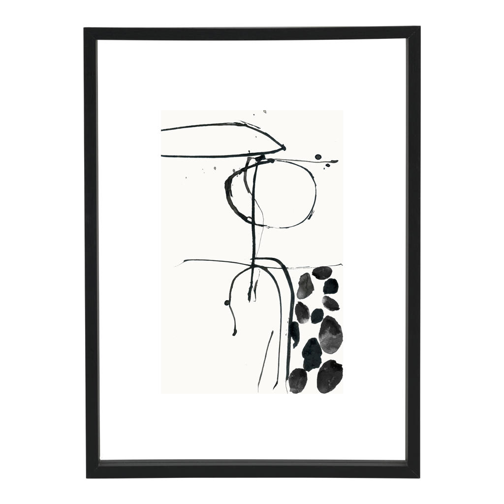 Fotolijst Zwevend Minimalisme L, Zwart
