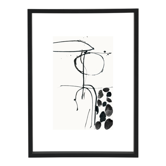 Fotolijst Zwevend Minimalisme L, Zwart