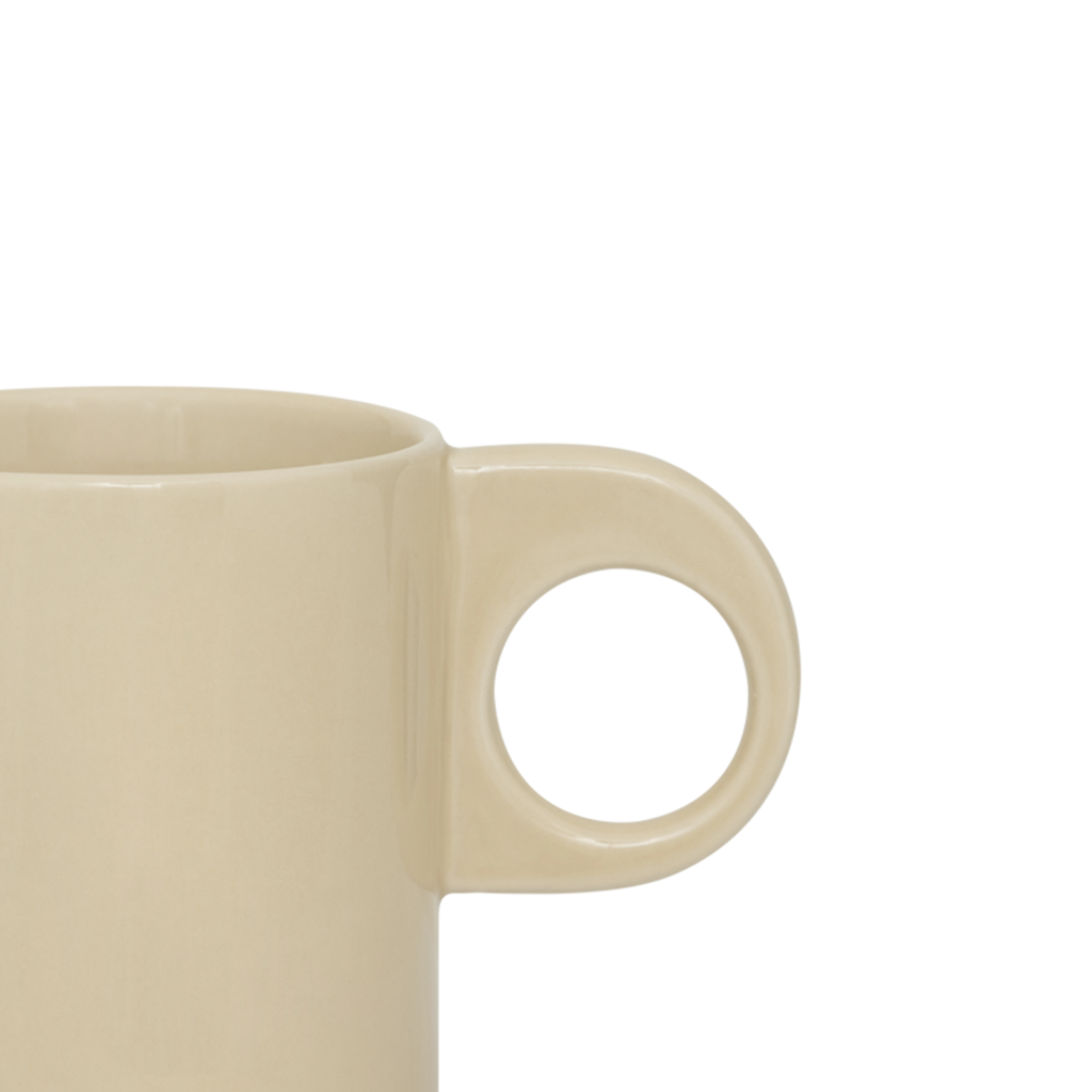 Mok Nissa bleek kaki (set van 4)