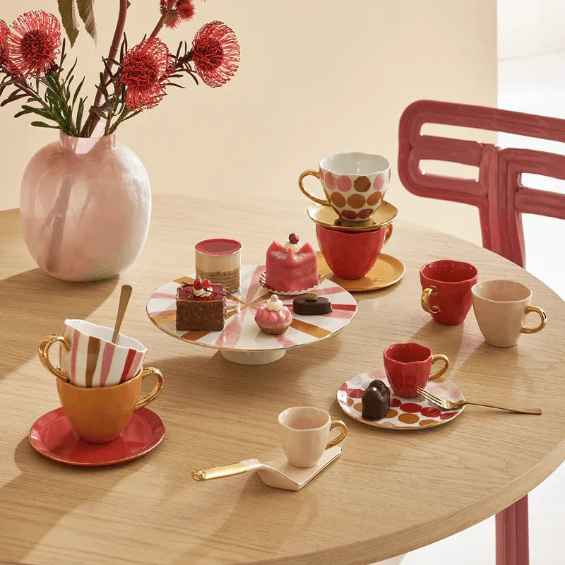 Goedemorgen taartschep wit