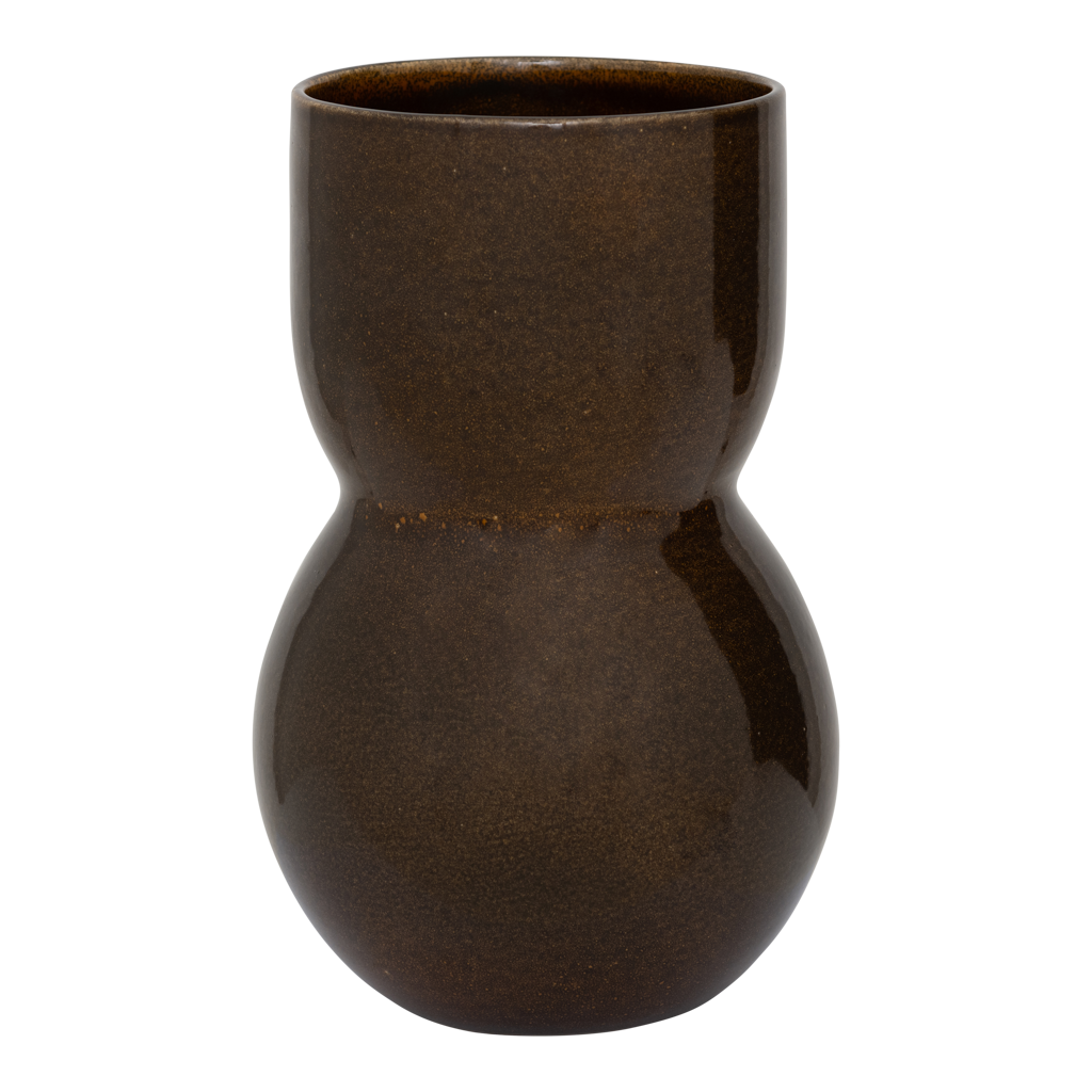 Vaas Noan in het centrum bruin